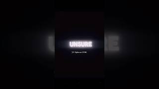 Unsure  Alan Walker Kylie Cantrall Lyrics  Aesthetic Video shorts unsure alanwalker [upl. by Cynara914]