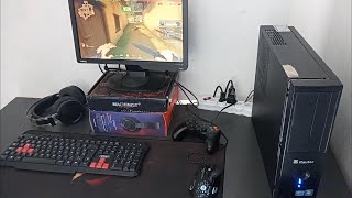 TESTE EM JOGOS NO PC DO MEU IRMÃO [upl. by Eenaej]