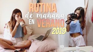 RUTINA DE MAÑANA EN VERANO 2019   Valentina Gonzzz [upl. by Margreta]