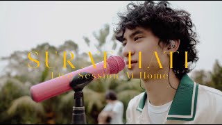 Devano  Surat Hati  Live Session At Home [upl. by Kcinemod]