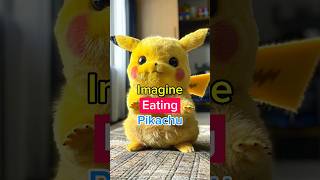 Imagine Eating Pikachu 😅 ai aiart imagine pikachu food eating cooking pokemon shorts [upl. by Avenej]