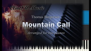 Mountain Call by Thomas Bergersen for two pianos [upl. by Nwavahs215]