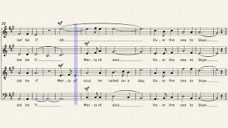 Skye Boat Song – Traditional  arranged for SATB a cappella choir [upl. by Fauver]