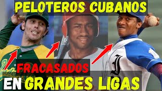 8 Peloteros Cubanos Famosos FRACASADOS en GRANDES LIGAS [upl. by Oneladgam788]