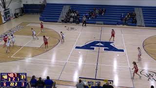 Auburndale vs Newman Varsity Womens Basketball [upl. by Beitnes]