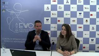 EUROPEAN WOMEN CHESS CHAMPIONSHIP 2023  Round 7 Live [upl. by Johanan]