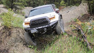 Testing my SOLID AXLE SWAP TACOMA on 40s [upl. by Kerstin403]