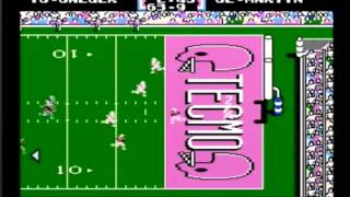 Tecmo Super Bowl Kickoff Safety [upl. by Kalina]