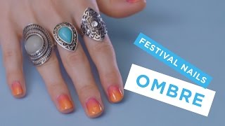 PRIMARK  Festival Ombre Nails [upl. by Sukramal624]