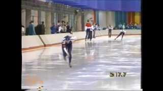 Winter Olympic Games Calgary 1988  5 km Lapuga  Van Gennip WR [upl. by Zerk810]