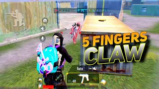 Claw Change 🙃  5 Fingers Claw Gameplay PUBG MOBILE [upl. by Alimaj]