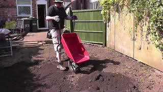 DIY I Prepare The Ground For Laying Turf [upl. by Rome]