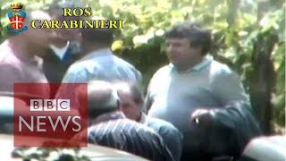 Mafia initiation ritual video released by Italian police [upl. by Alix]