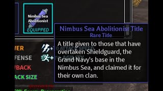 Arcane Odyssey The 5th Nimbus Sea Abolitionist [upl. by Areehs]