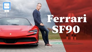 1000 lovas Ferrari SF90 zöld rendszámmal [upl. by Aenaj]