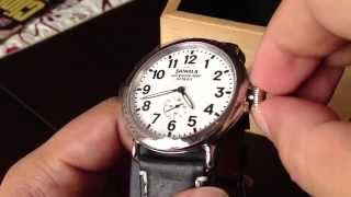 How To Set The Time on the Shinola Watch [upl. by Delisle]