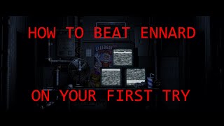 How to beat Ennard  FNaF Sister Location Walkthrough  FNaF Academy [upl. by Atinej732]