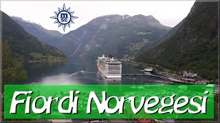 Crociera MSC sui Fiordi Norvegesi  Norwegian fjords cruise and tour MSC cruises [upl. by Tarton]