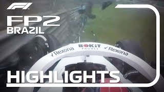 2019 Brazilian Grand Prix FP2 Highlights [upl. by Sachi]