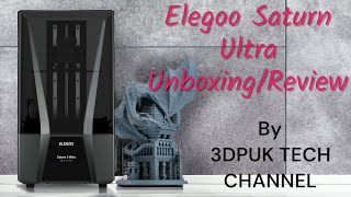 Elegoo Saturn 3 12k Ultra resin printer UnboxingBuildReview [upl. by Llehcsreh]