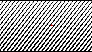 Optokinetic Training  Skewed Stripes and Dot Moving Randomly [upl. by Babette447]