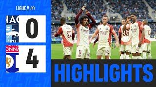 Lyon FAIT LE SPECTACLE sur le terrain du Havre  8ème journée  Ligue 1 McDonalds 2425 [upl. by Jelks]