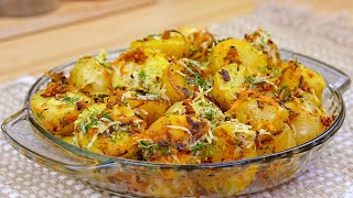 A few potatoes and one carrot and dinner is ready Delicious easy and quick recipe [upl. by Winny]