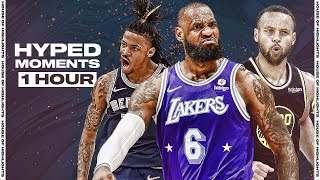 1 HOUR of the BEST amp HYPED 202122 NBA Season Highlights 💥 [upl. by Kalila]