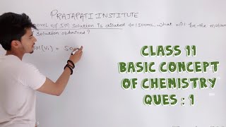 Class 11 chemistry chap1 some basic concepts of chemistry  IMPORTANT QUESTION NO1 [upl. by Artied]