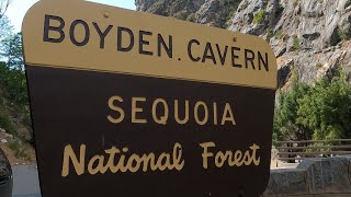 Boyden Cavern Kings Canyon National Park California [upl. by Gona232]