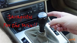 GARAGISTIC SHORT SHIFTER INSTALL  BMW 325CI [upl. by Beckett]