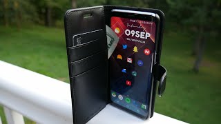 The Best Wallet Phone Case is Only 15 Tucch Leather Wallet case for Galaxy S8 and S8 [upl. by Trub715]