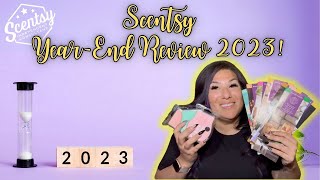 Scentsy 2023 Year End Review  Scents and Warmers of the Month [upl. by Forester]