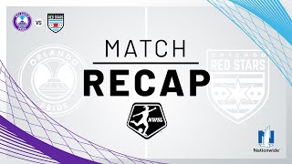 Pride vs Red Stars Match Recap  August 20 2023 [upl. by Carnes]