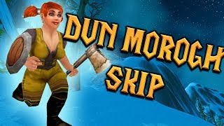 Dun Morogh to Wetlands SKIP  How to Get to Darkshore on a Human Gnome or Dwarf in Classic WoW [upl. by Analaj]