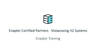 Enapter Training  Enapter Certified Partners  Showcasing H2 Systems July 2022 [upl. by Bradleigh]