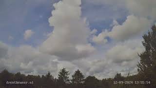 Timelapse weerstation Gasselternijveenschemond 12092024 [upl. by Yelda]