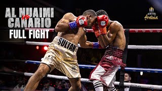 Al Nuaimi vs Canario Super Flyweight Showdown  Fight Highlights [upl. by Adebayo]