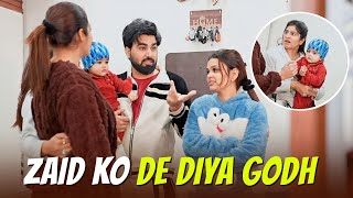 ZAID KO DE DIYA GODH  Family Fitness [upl. by Vernon]