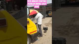 ♂️Tata Winger starting problem wiring short🔥 [upl. by Mehalek737]