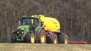 wwwjtnfotografienl  Zodemesten met de John Deere 7R van Loonbedrijf K Mulder Putten [upl. by Hildegarde335]