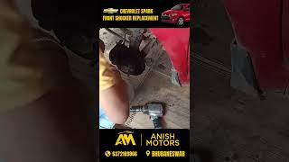 Chevrolet Spark Shock Absorber Replacement  ANISH MOTORS [upl. by Harahs567]