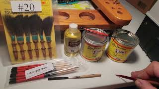 pinstriping basic starting tools and techniques [upl. by Aihsila]