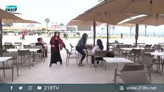 Pulling chair prank by girl [upl. by Meara]