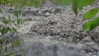 Gomsertal 14102016  Lave torrentielle Murgang debris flow colata detritica [upl. by Renard341]