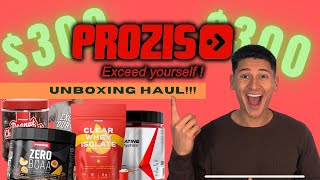 PROZIS UNBOXING 300 Haul of Health amp Fitness Essentials [upl. by Villiers320]