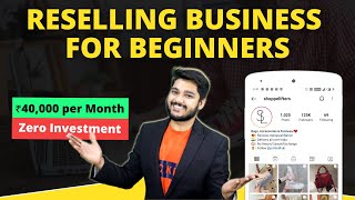 Reselling Business for Beginners  Earn Money Online ₹40000 per Month  Social Seller Academy [upl. by Spohr]