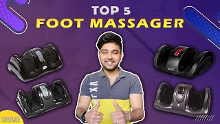 Top 5 Best Foot Massagers 👌 Best Foot Massager in India 2023  Best Electric Foot amp Calf Massager [upl. by Tommi]