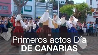 Canarias inicia los primeros actos para recibir el Día de Canarias [upl. by Khajeh290]