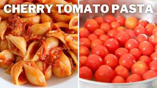 Cherry Tomato Pasta Recipe [upl. by Rehpinnej92]